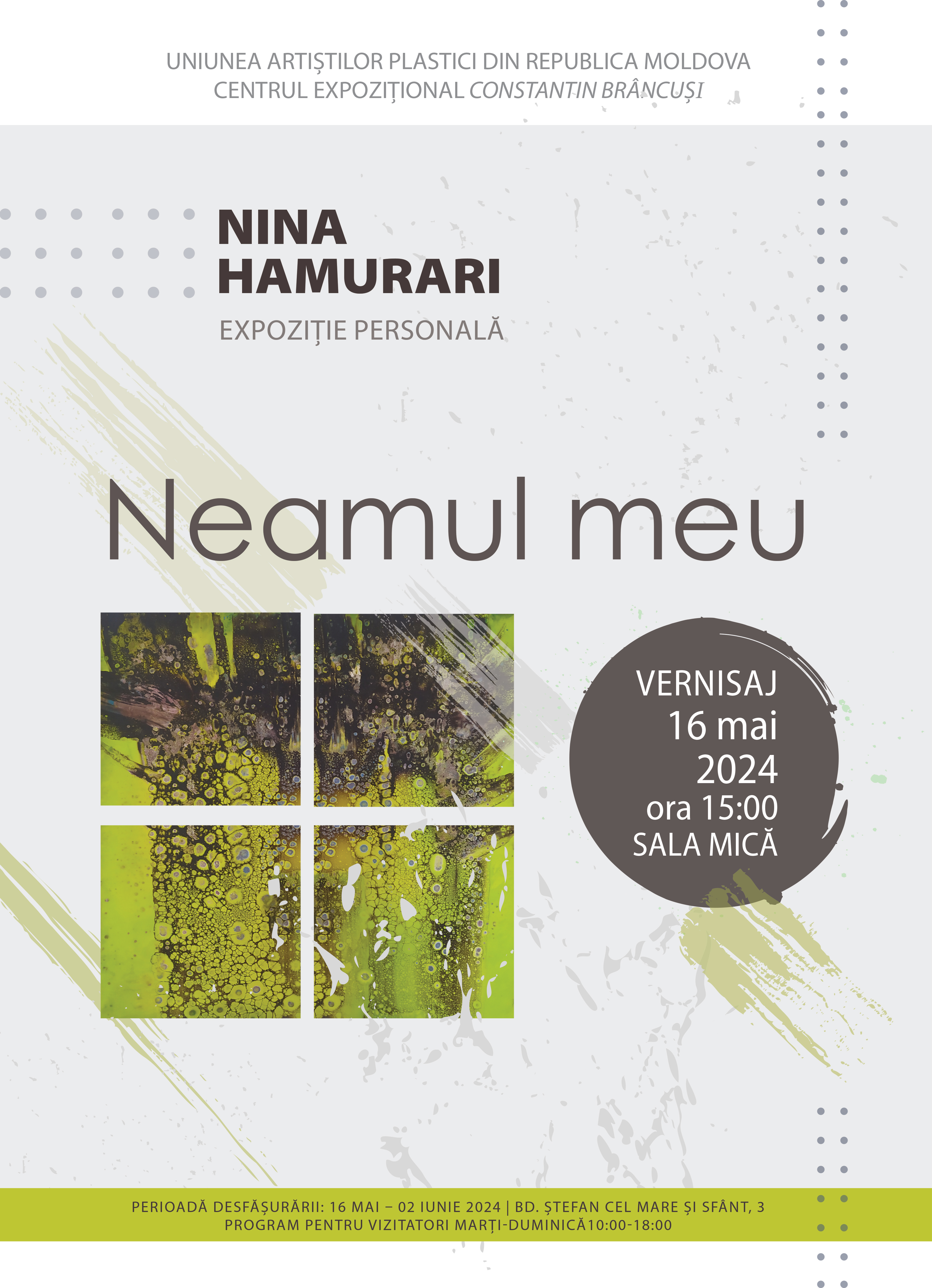 Nina Hamurari - expoziție personală
